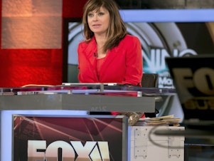 caption: Fox News is suing Abby Grossberg, who was a senior producer for Fox Business host Maria Bartiromo and booked guests for her show, <em>Sunday Morning Futures,</em> in the fall of 2020.