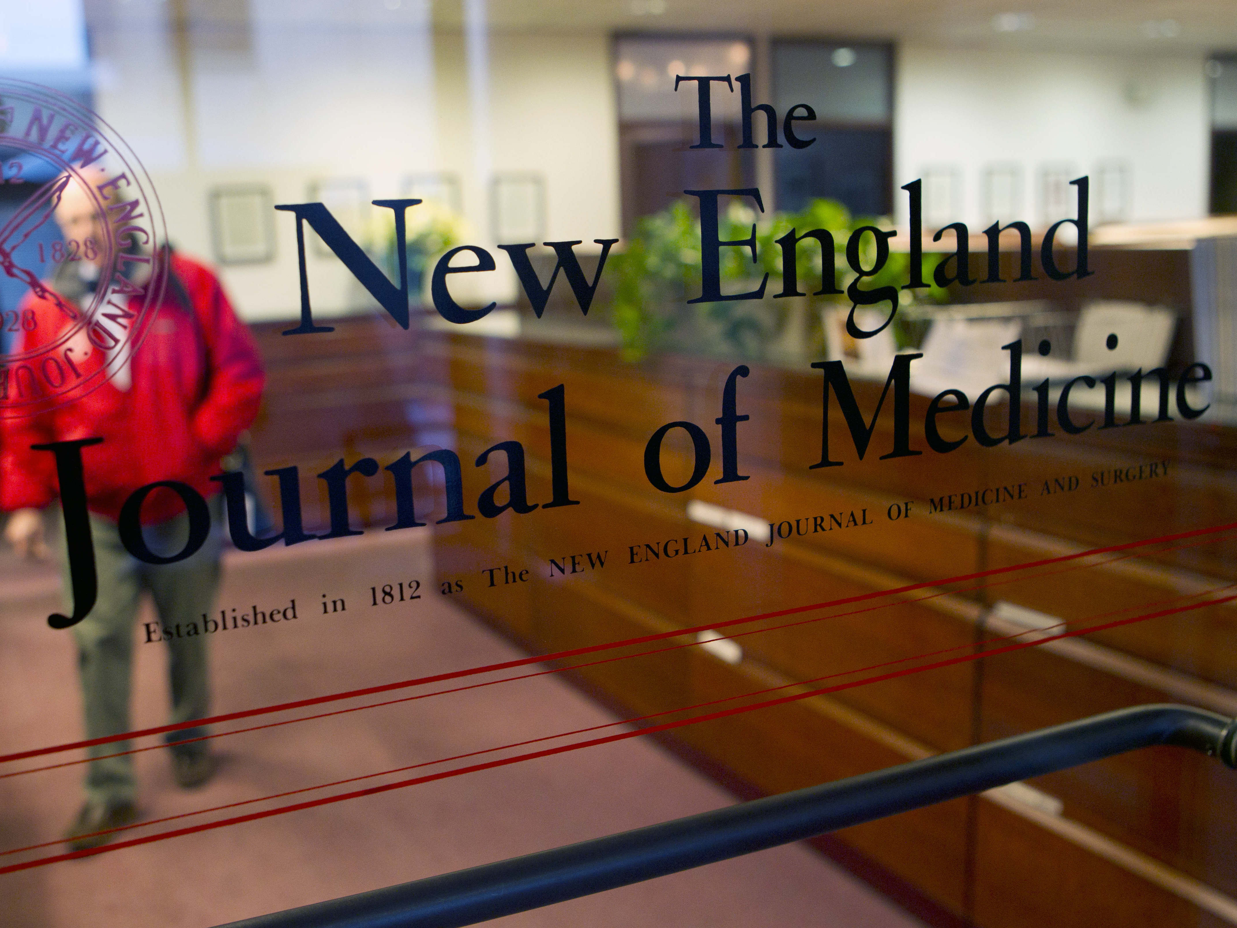 caption: "Our leaders have largely claimed immunity for their actions. But this election gives us the power to render judgment," reads a <em>New England Journal of Medicine</em> editorial signed by some three dozen editors<em>.</em>
