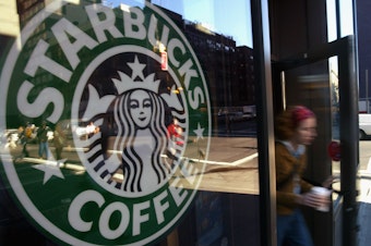 caption: More than 3,000 Starbucks workers pledged to strike in the coming days across the U.S.