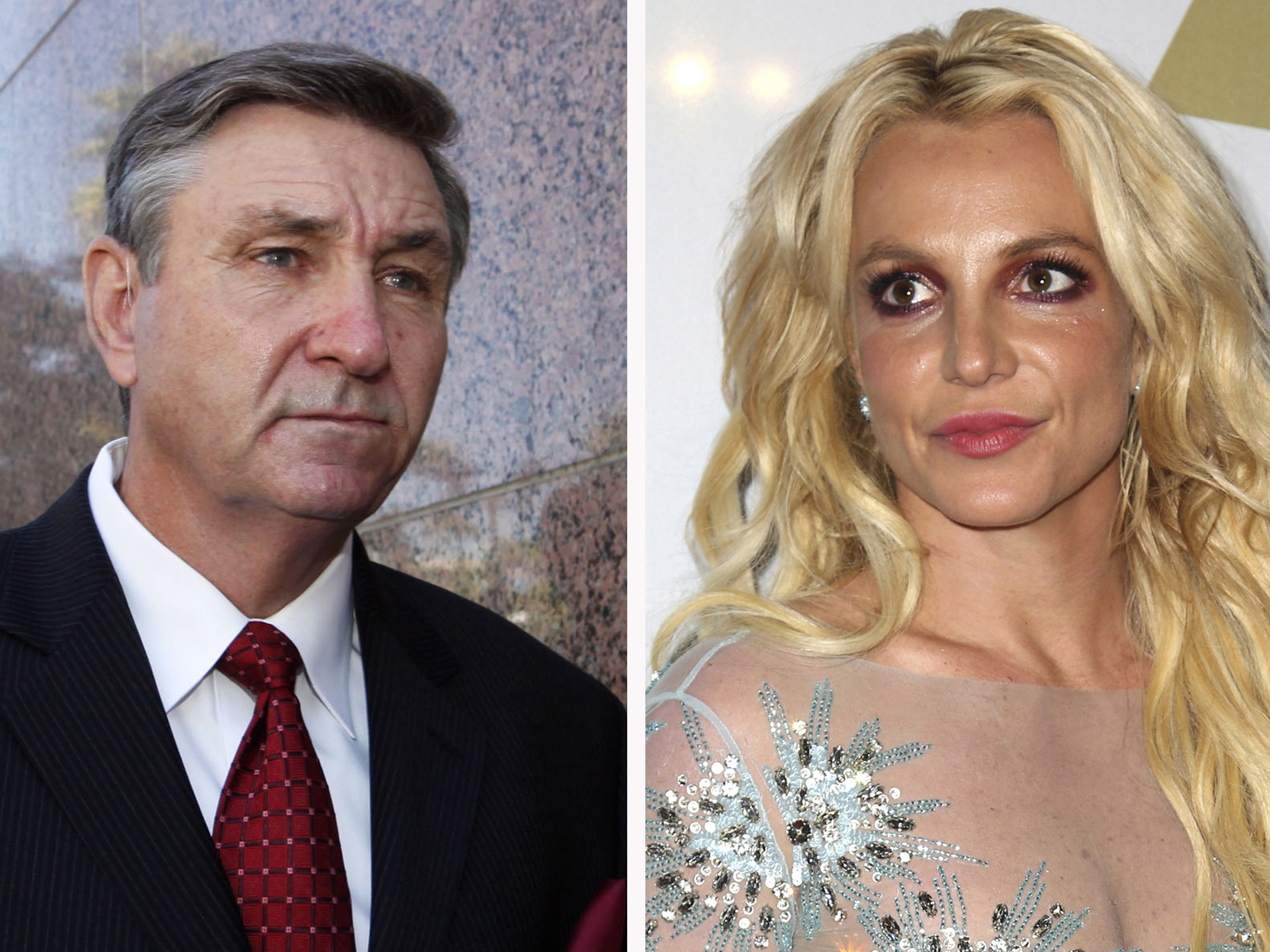 caption: Britney Spears' father, Jamie Spears, has filed to end the court conservatorship that has controlled the singer's life and money for 13 years.