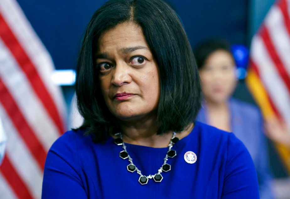 caption: Rep. Pramila Jayapal, D-Wash., chair of the House Progressive Caucus, attends an event at the Capitol in Washington, July 28, 2022. A group of progressive Democrats in Congress said Tuesday it had retracted a letter to the White House urging President Joe Biden to engage in direct diplomatic talks with Russia after it triggered an uproar among Democrats and raised questions about the strength of the party's support for Ukraine. 