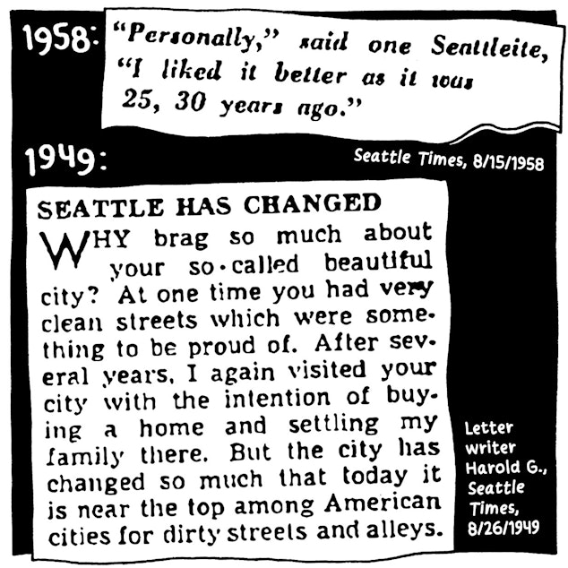 walk report Seattle Walk Report: complaints in 1940's and 1950's
