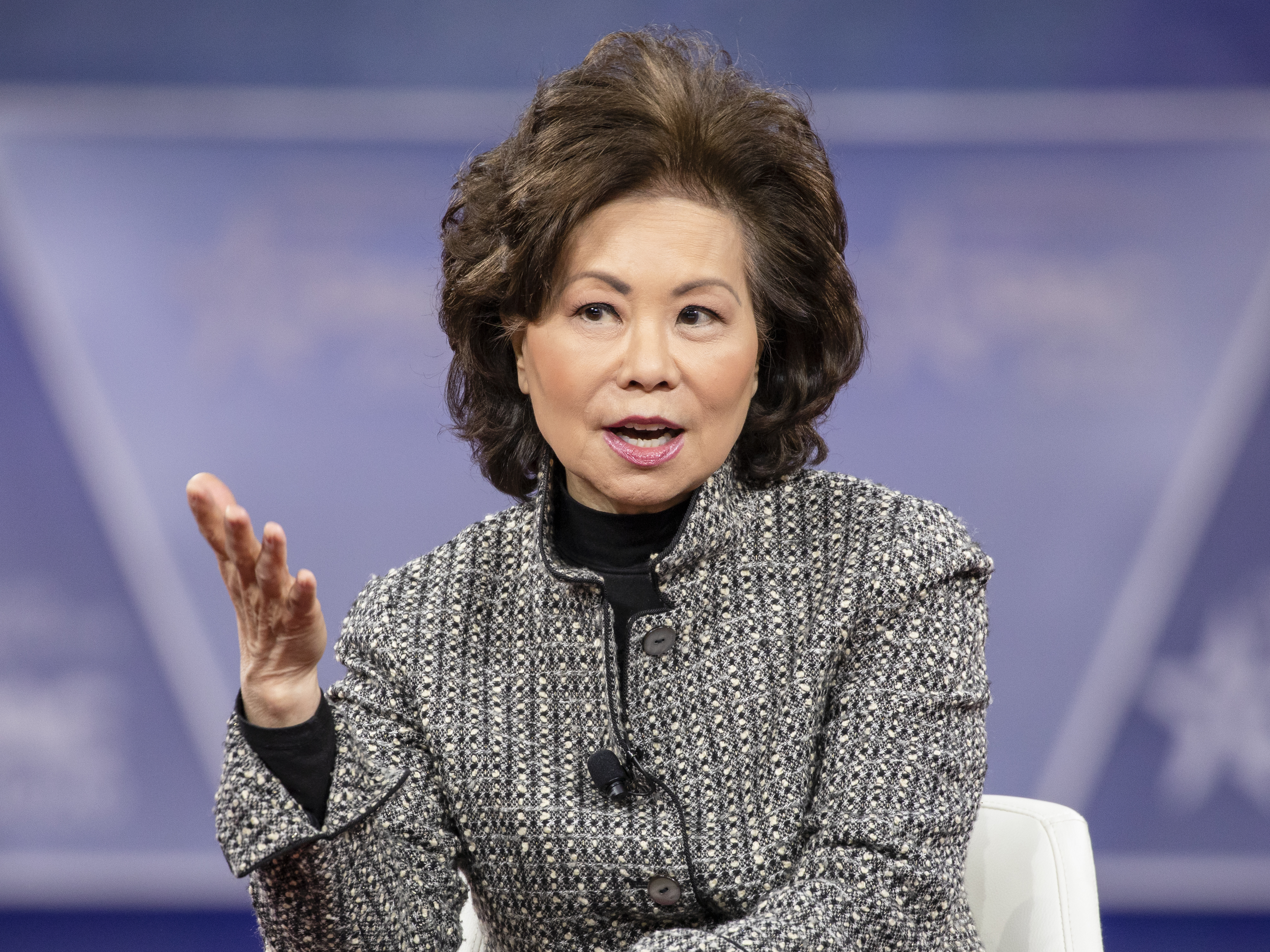 caption: Former Secretary of Transportation Elaine Chao used her agency's resources to assist in personal errands and to help her family, according to an Office of Inspector General report.