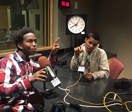 caption: The hosts of this podcast, Hassan Abdi and Gerardo Ramos.