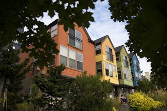 caption: Housing costs contribute dramatically to the high basic cost of living in Seattle.