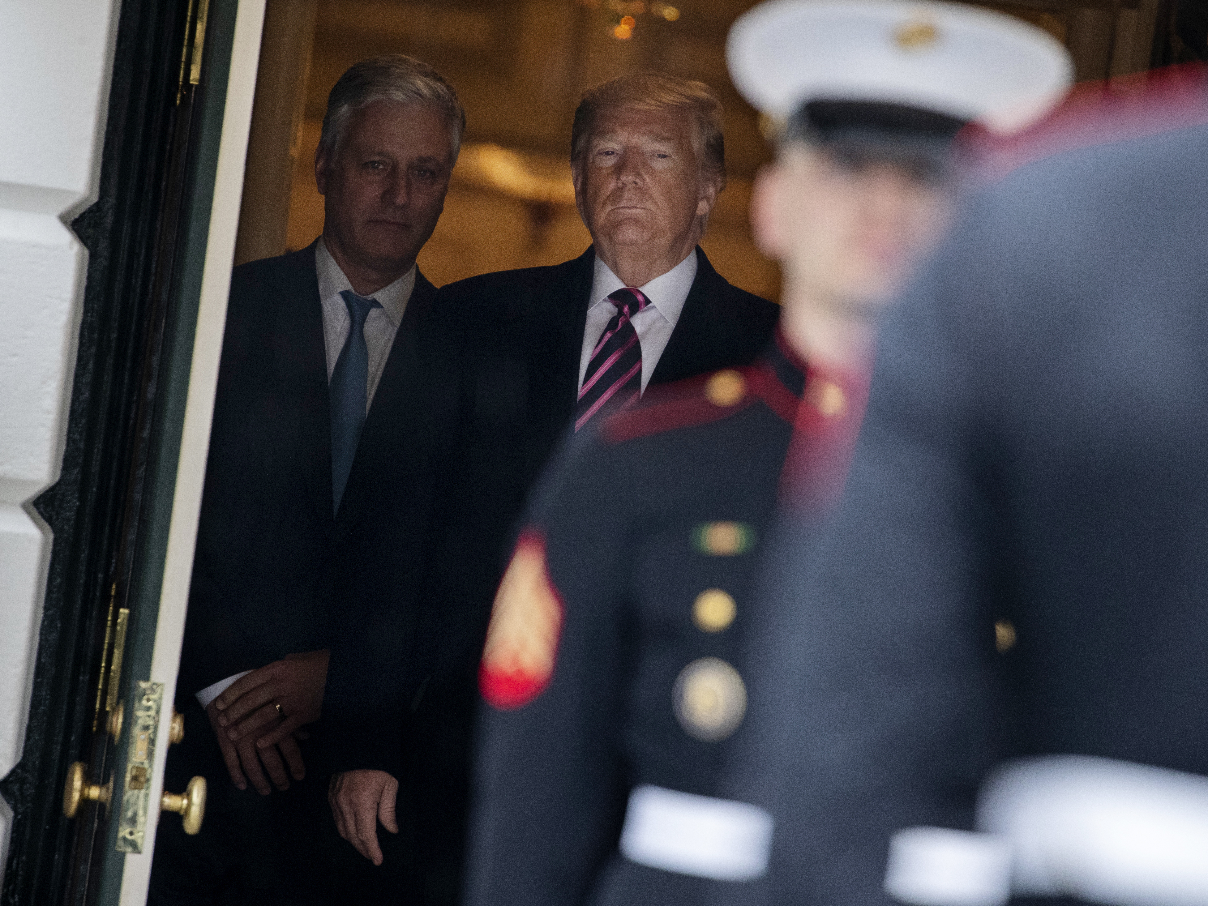 caption: The House Judiciary Committee on Friday approved two articles of impeachment against President Trump.