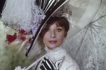 caption: Audrey Hepburn appears as Eliza Doolittle in <em>My Fair Lady. </em>In a letter to director George Cukor, she raved about the script.