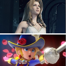 caption: Clockwise from the top-left: Final Fantasy 7: Rebirth, Hades 2, Dragon's Dogma 2, Princess Peach: Showtime!