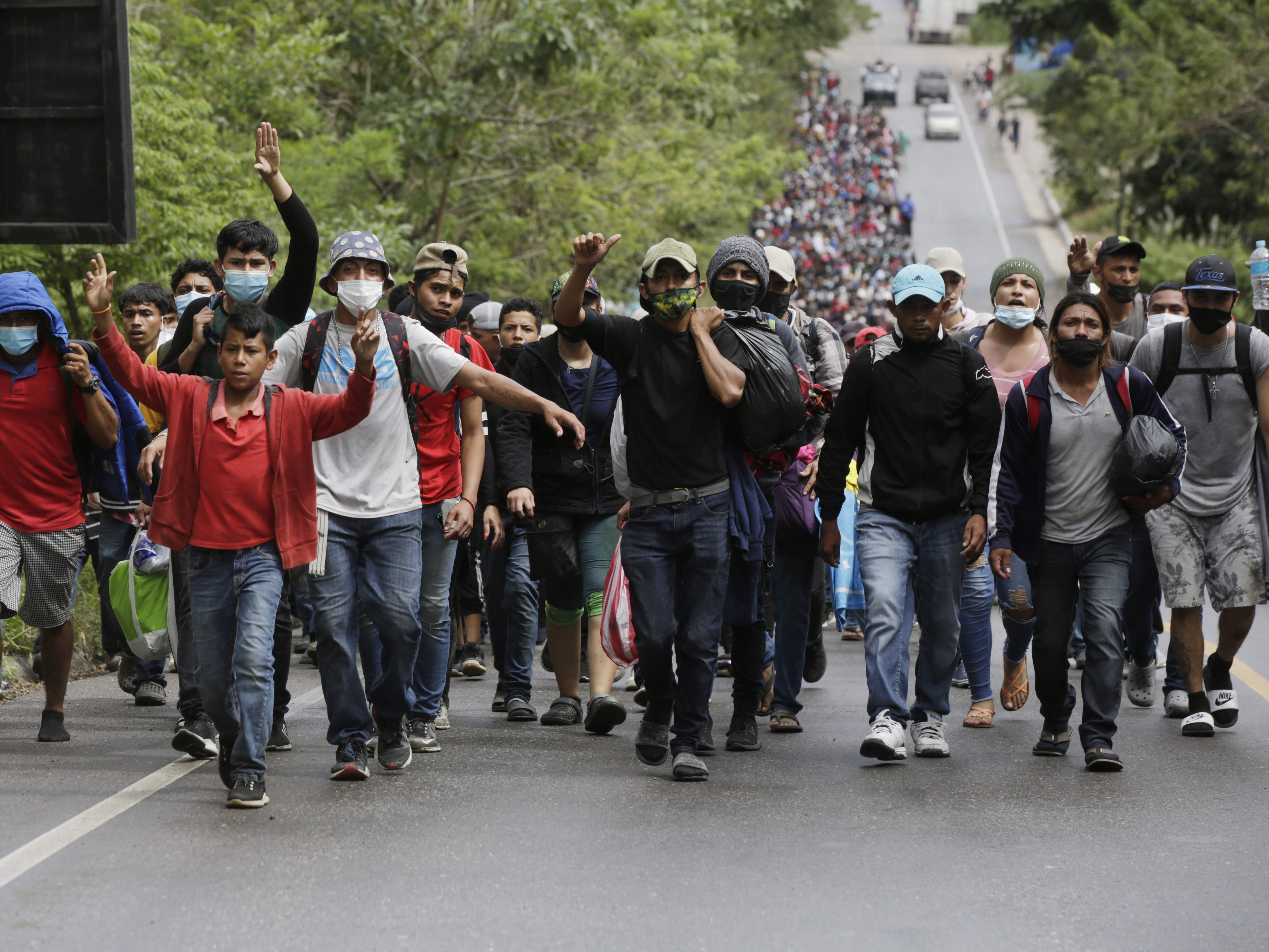 caption: President Joe Biden announced his administration would temporarily pause deportations for certain people and halt a Trump-era program for handling asylum seekers at the southern border.