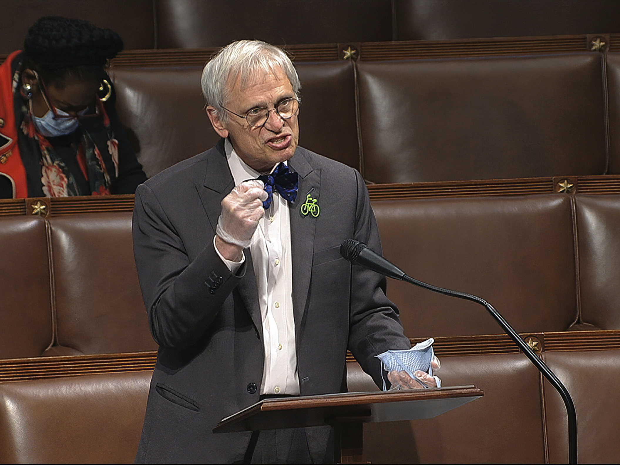 caption: Democratic Rep. Earl Blumenauer of Oregon has been pushing for federal decriminalization laws for years and argued Americans already showed support by voting to legalize cannabis in states across the country.