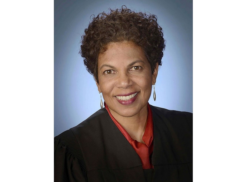 caption: U.S. District Judge Tanya Chutkan. Chutkan has been assigned to the election fraud case against former President Donald Trump.