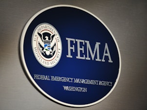 caption: FEMA's request for cadaver pouches follows warnings at the White House of coronavirus death tolls surpassing 100,000.