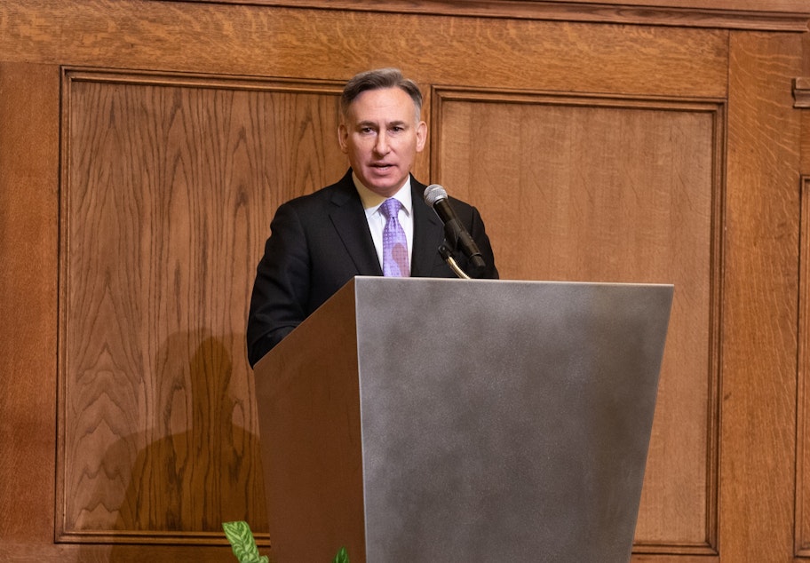 caption: King County Executive Dow Constantine at The Sanctuary
