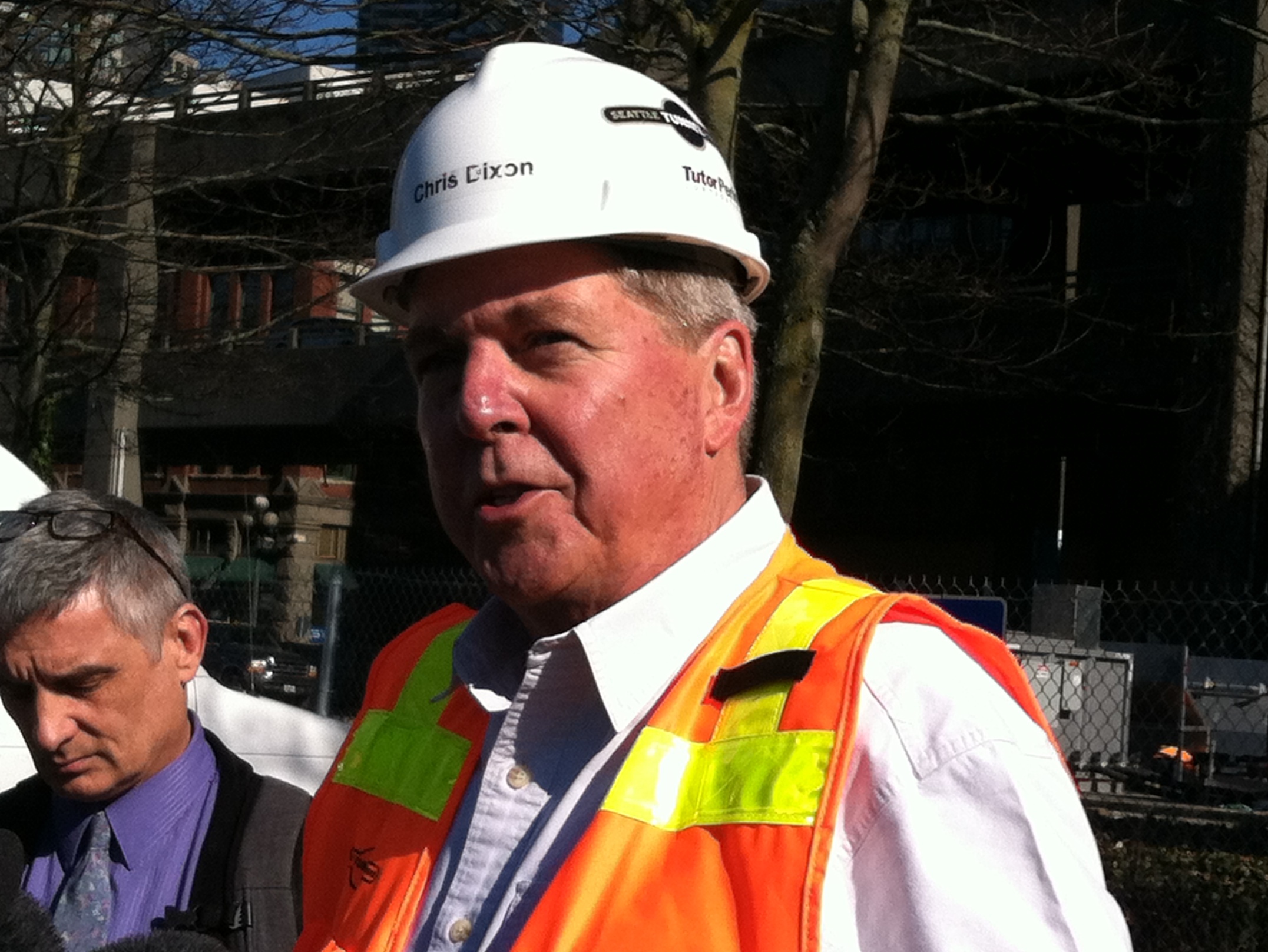 caption: Chris Dixon of Seattle Tunnel Partners