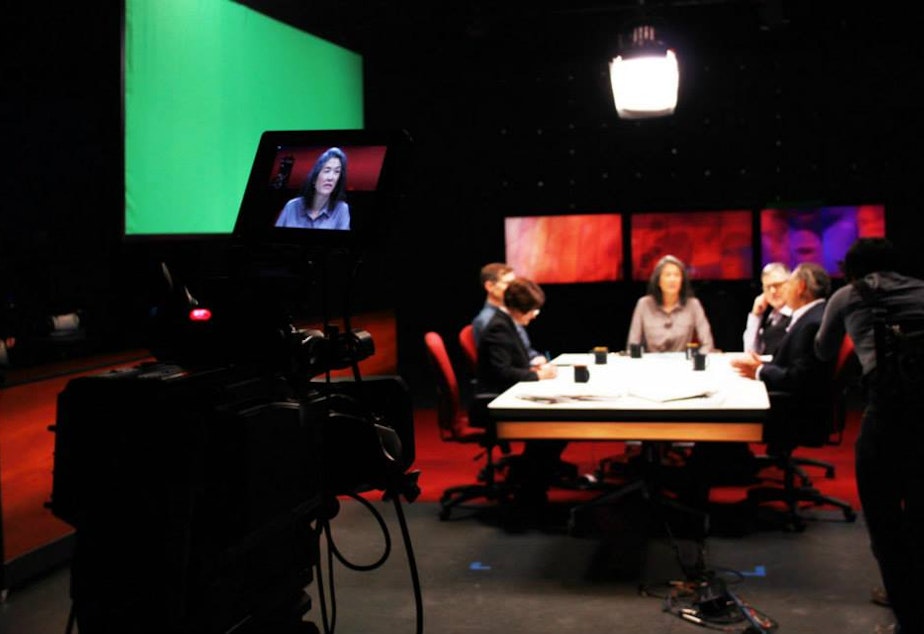 A filming of the show "IN Close" last year. Due to recent changes, the show will switch from a 30 minute broadcast to shorter, online stories.