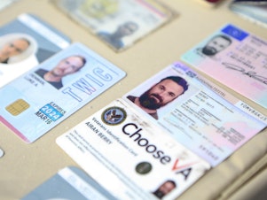 caption: This photograph released by the Venezuelan government purports to show the ID cards confiscated from Airan Berry and Luke Denman in Caracas. The former U.S. service members are now in detention after Venezuelan security forces stifled an ill-fated raid earlier this week.