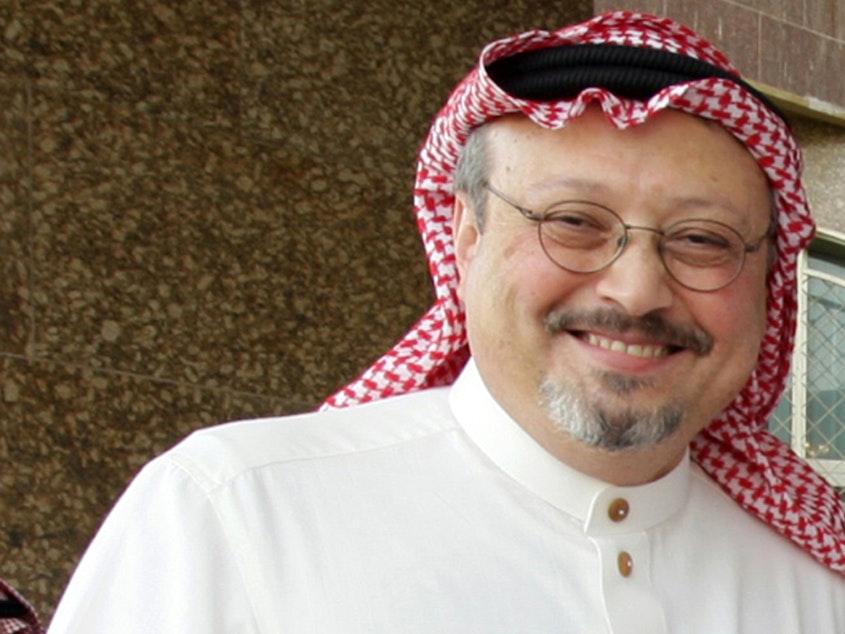 caption: <em>The Washington Post</em> has published the last column prominent Saudi journalist Jamal Khashoggi wrote before he disappeared earlier this month.
