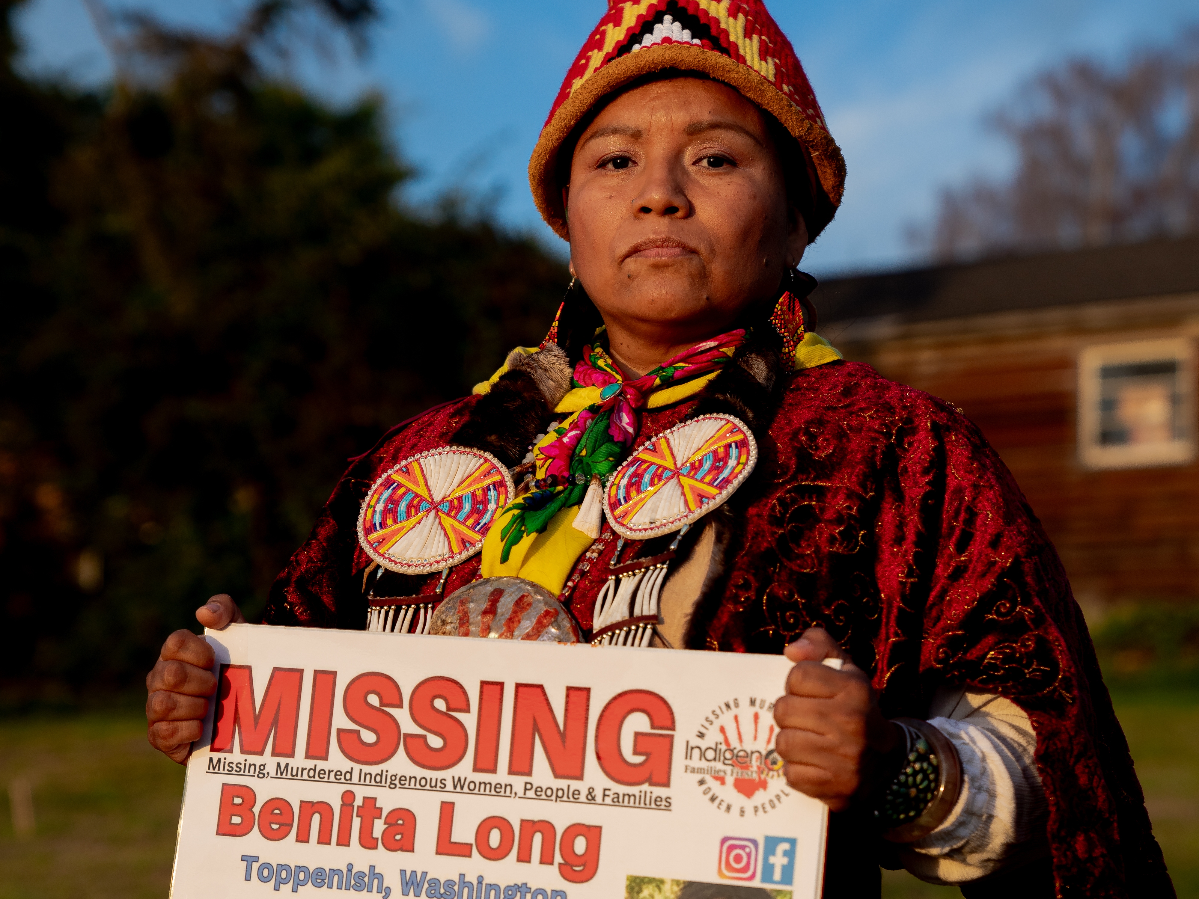 caption: Loni Long's cousin Benita Long has been missing since March 2022.