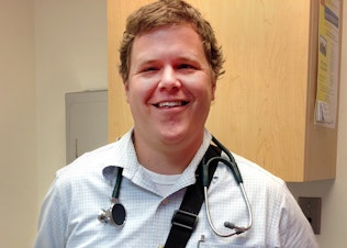 caption: Meeting a pediatrician in rural Georgia changed Dr. Wes Henricksen's career path and led him to a clinic in Longview, Wash.