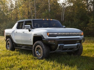 caption: The GMC Hummer EV is set to begin production in late 2021.