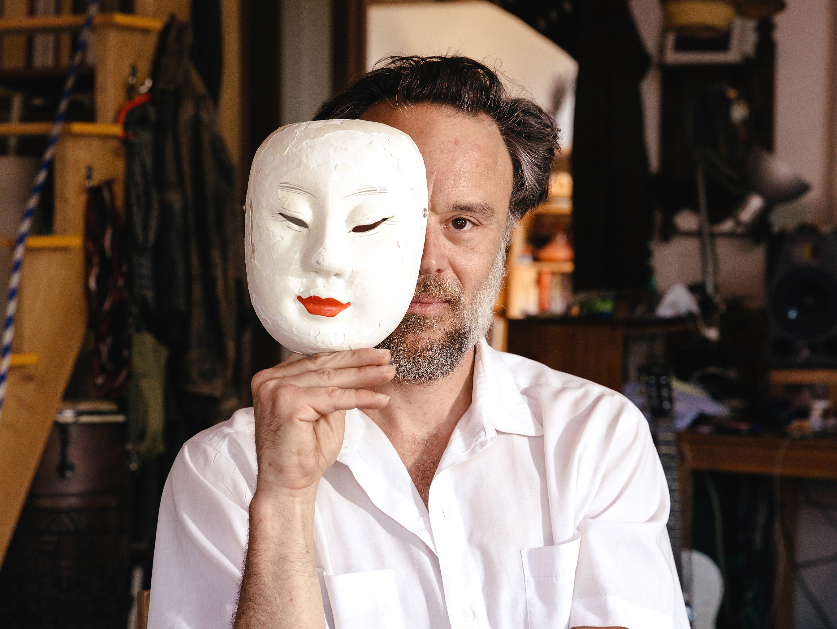 caption: In a time when facts are political, Amarante thinks "maybe theater, drama, can be remembered as a vehicle to reflect a truth."