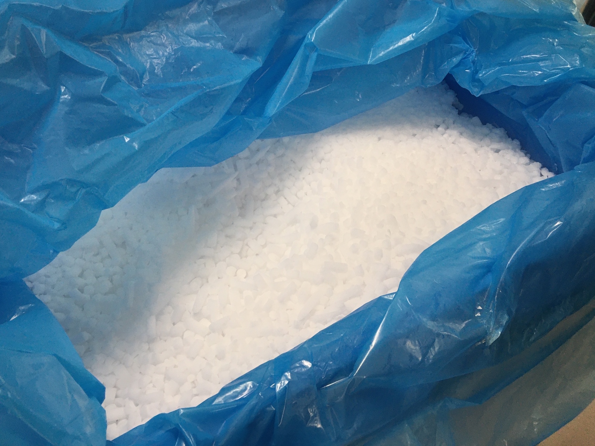 caption: Dry ice will be used to help keep the Pfizer vaccine at ultra-cold temperatures.