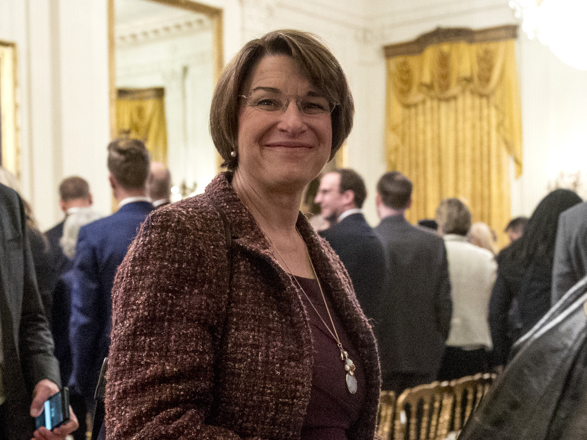 caption: Sen. Amy Klobuchar, D-Minn., says lawmakers have reached a deal on the process for handling sexual misconduct claims in Congress and they are expected to vote in the coming days.
