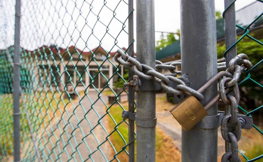 caption: Pioneer Center North, a treatment center in Skagit County, ceased operations in January 2023.