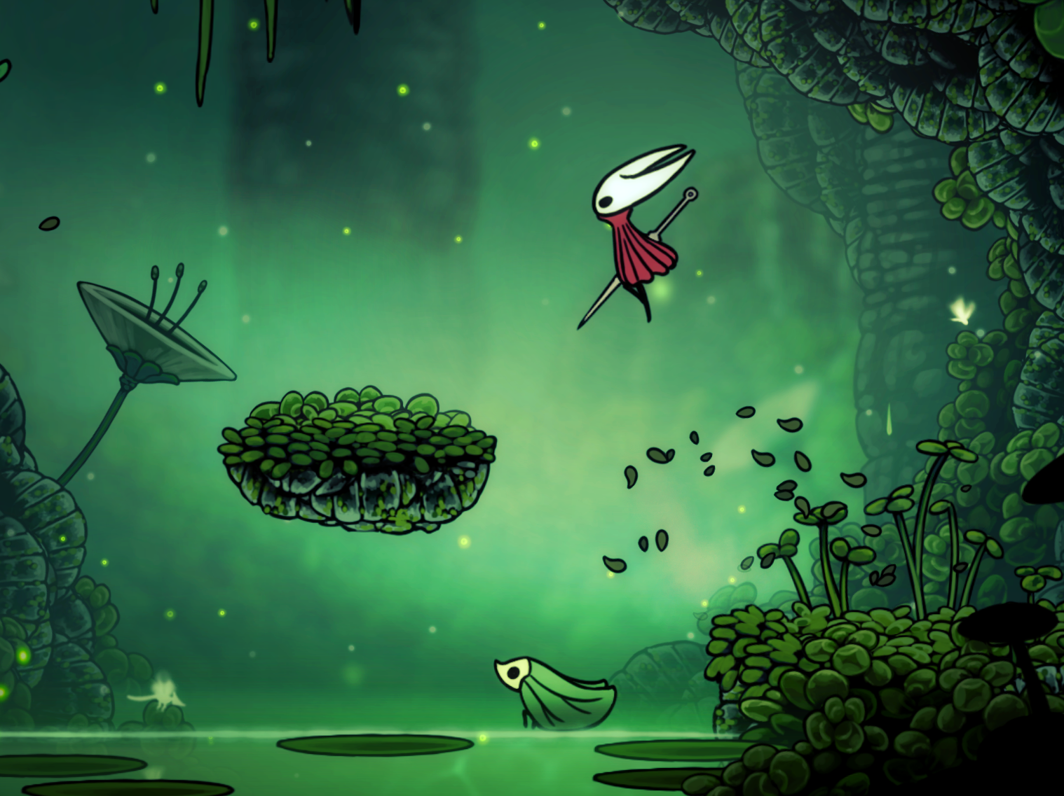 caption: Team Cherry is back with the highly anticipated release of Hollow Knight: Silksong.