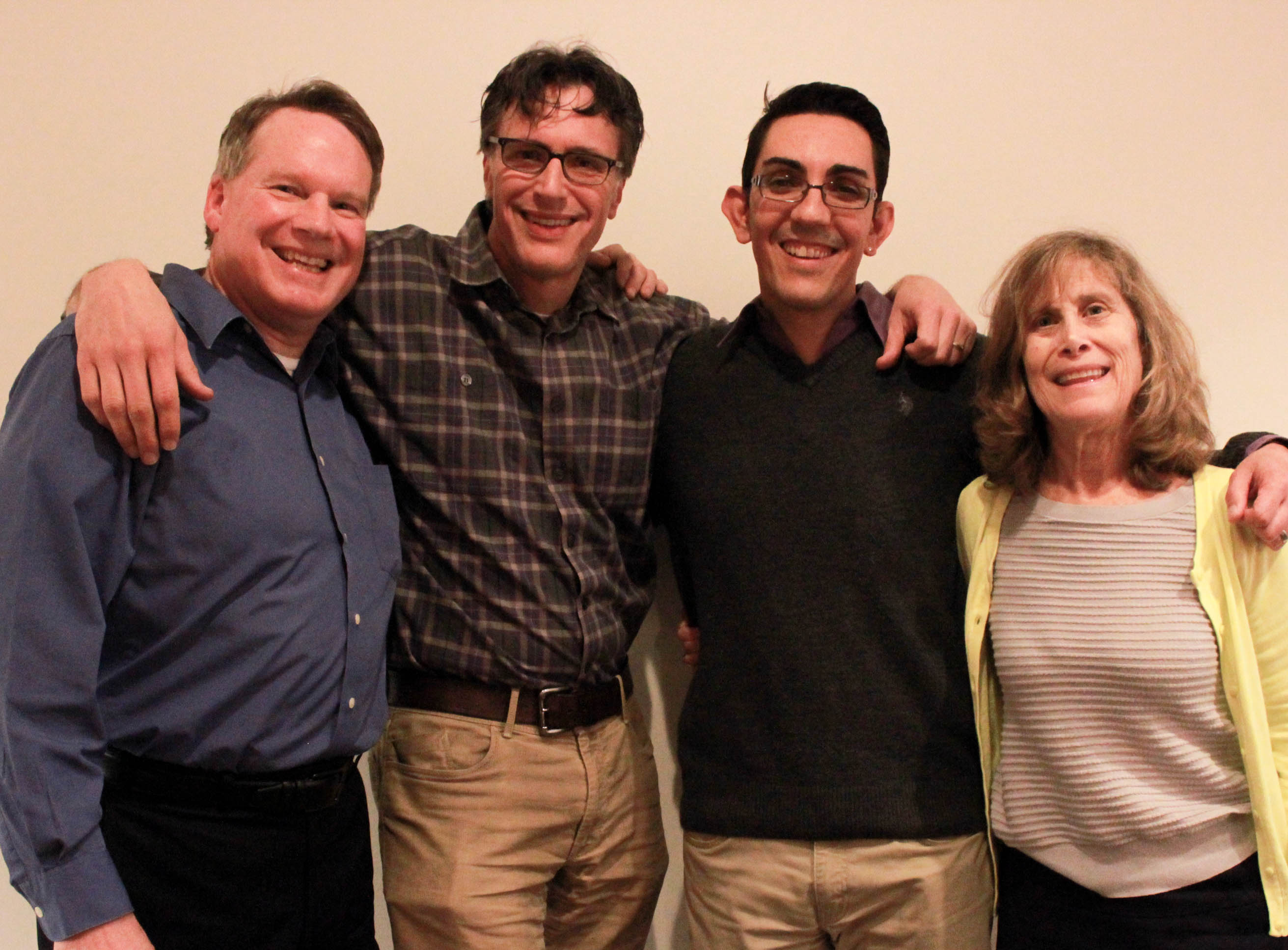 caption: Week in Review panel Paul Guppy, Bill Radke, Zaki Hamid and Joni Balter