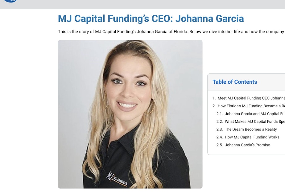 KUOW A Florida woman touted as a 'Mother Teresa' ran a 196 million