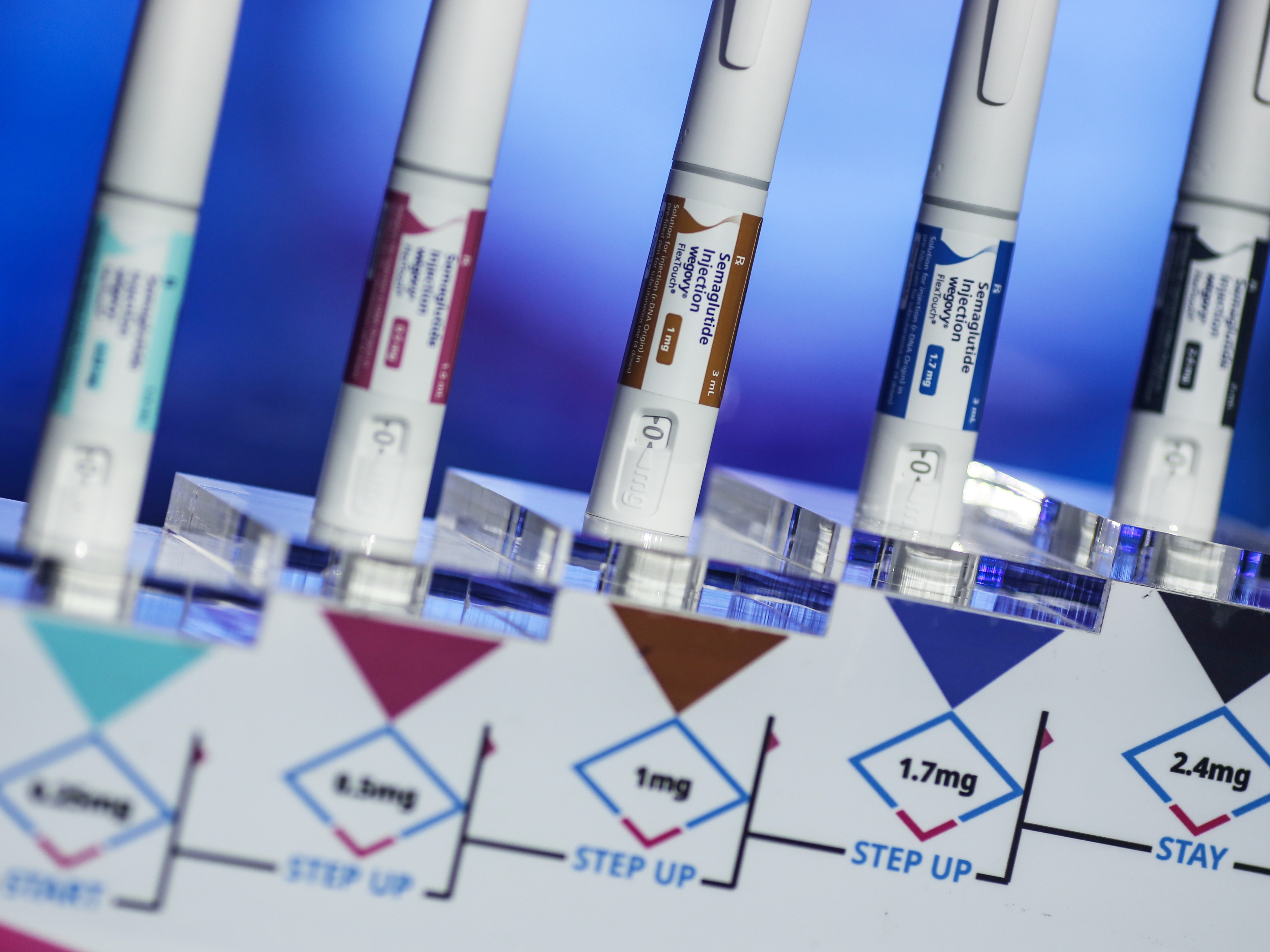 caption: Novo Nordisk agreed to lower the price for its obesity drug Wegovy in a deal with the Trump administration announced Thursday.