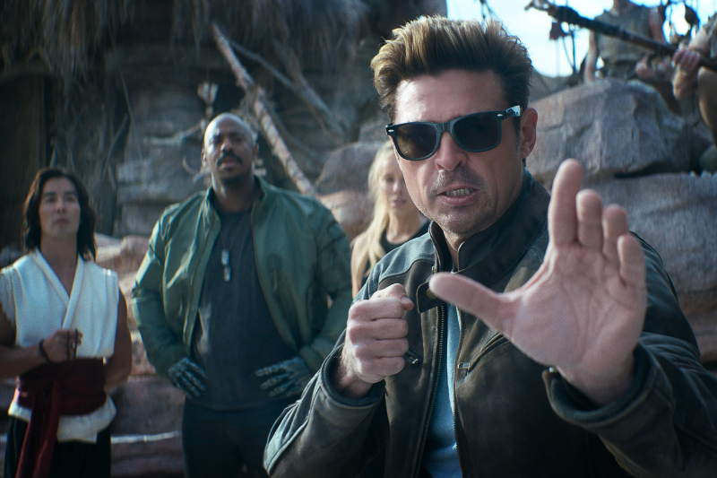 caption: Karl Urban stars as Johnny Cage in "Mortal Kombat II". 