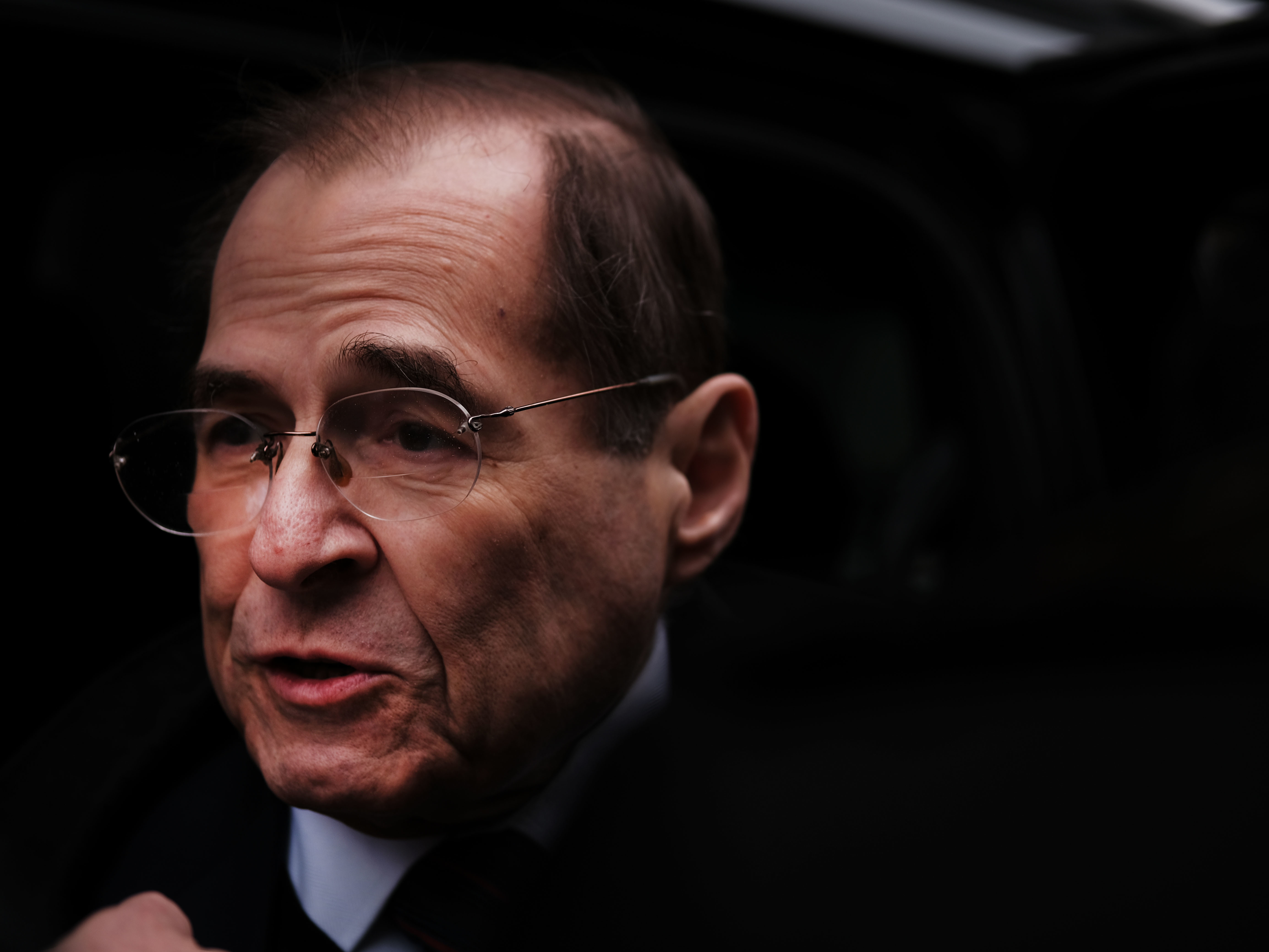caption: The chair of the U.S. House Judiciary Committee , Jerry Nadler, D-N.Y. in New York City last month.