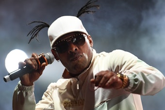 caption: Coolio performs at Groovin The Moo in 2019 in Australia.