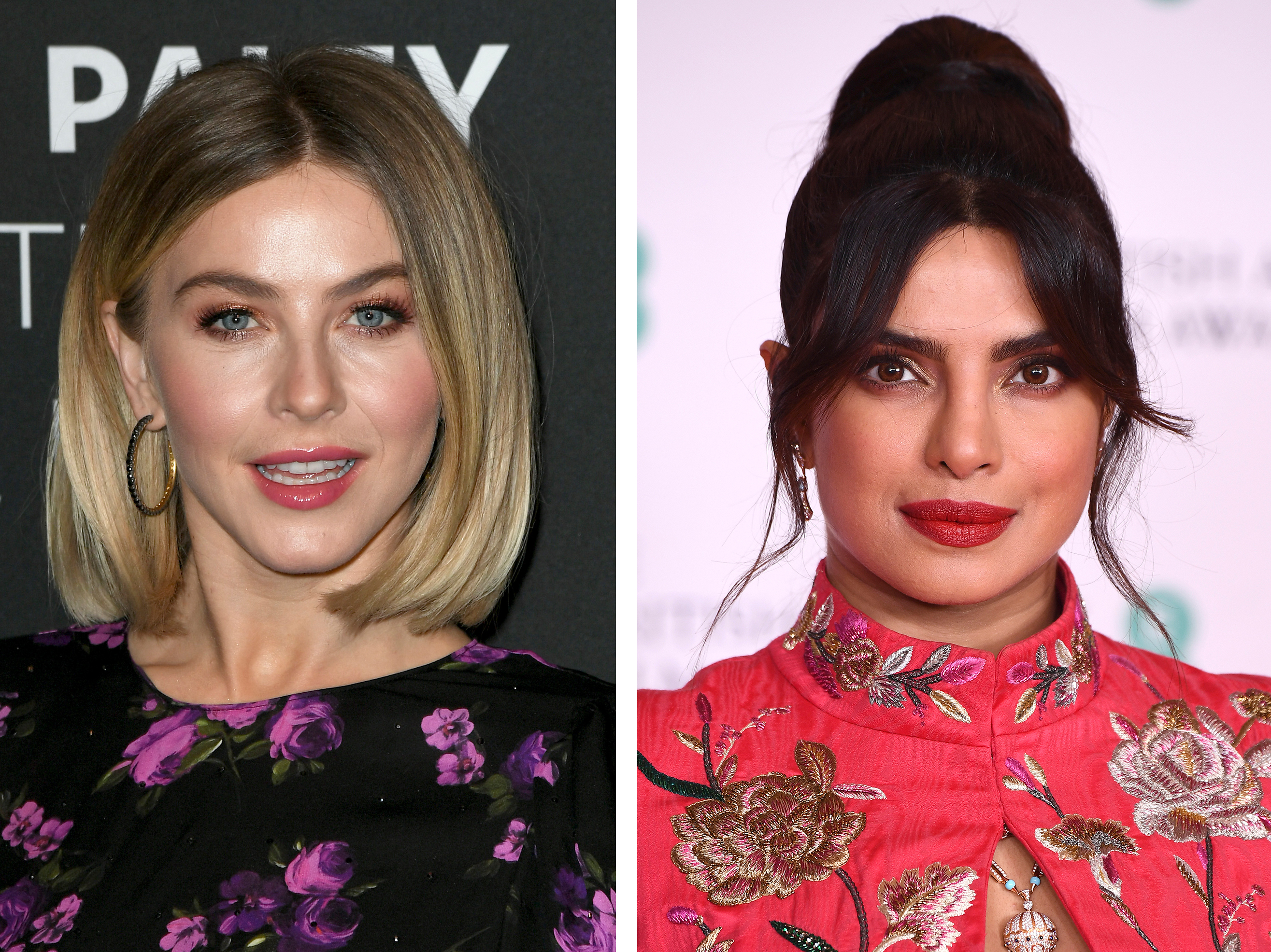 caption: Julianne Hough, Priyanka Chopra Jonas and Usher will host the show.
