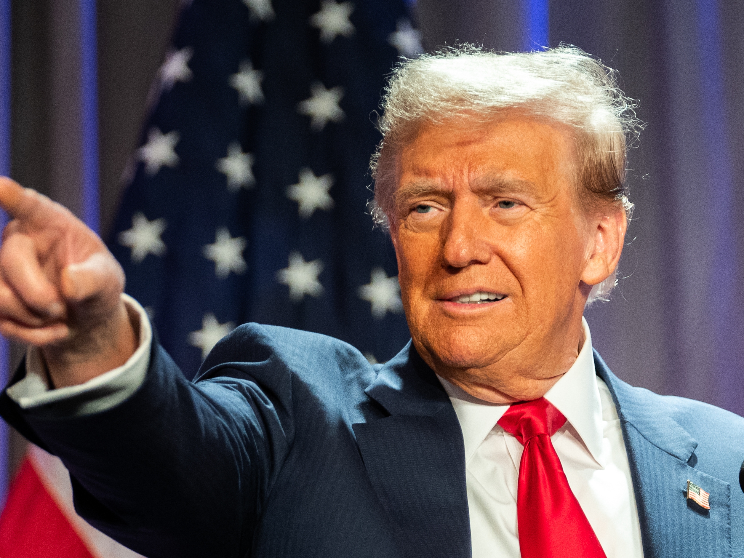 caption: President-elect Donald Trump, seen here on Nov. 13, has promised a range of tax cuts. But those cuts come with a price.