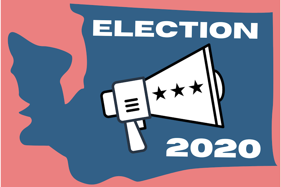 caption: KUOW is speaking with voters across Washington state, from very different perspectives, about the 2020 election. 