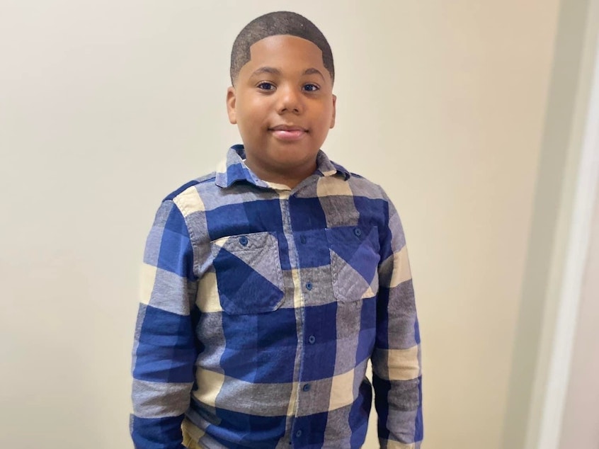 caption: Aderrien Murry, 11, called the police as his mother asked — but when officers arrived, one of them shot him in the chest. A new lawsuit says officials failed to train and supervise its officers.