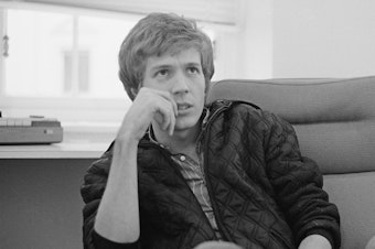caption: Scott Walker, seen here in November 1970, has died at the age of 76.