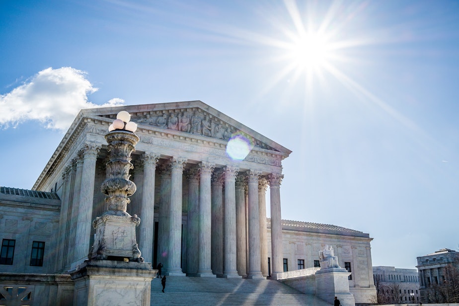 caption: The U.S. Supreme Court will not decide whether it's legal for business owners to refuse service to gay customers because of religious beliefs.