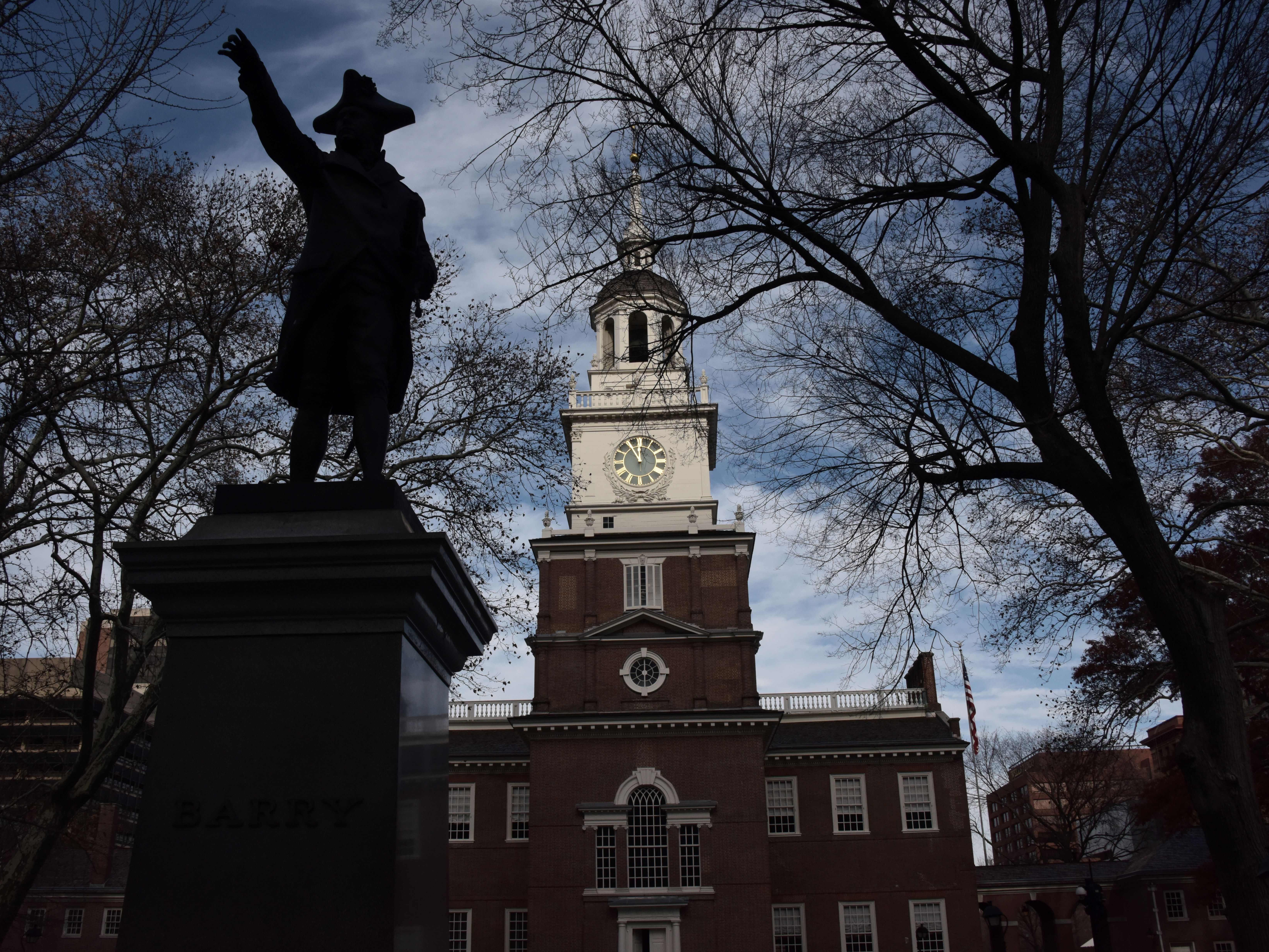 caption: The United States is gearing up for a big birthday: July 4, 2026, is the 250th anniversary of the signing of the Declaration of Independence. Above is Independence Hall in Philadelphia, where the declaration was debated and adopted.