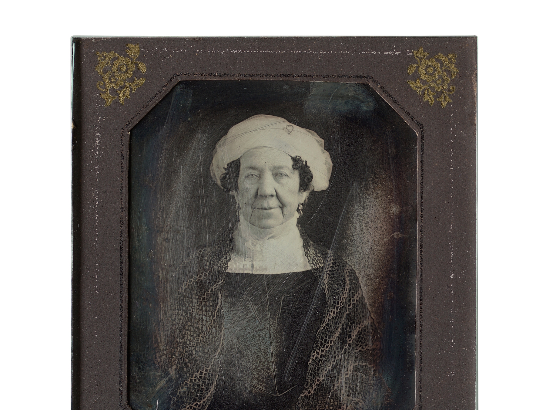 caption: This circa 1846 daguerreotype of Dolley Madison, made by John Plumbe Jr., was purchased for $456,000 at auction in June.