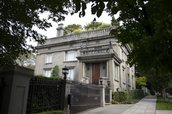 caption: The Sam Hill mansion on Capitol Hill is on the market for $15 million.