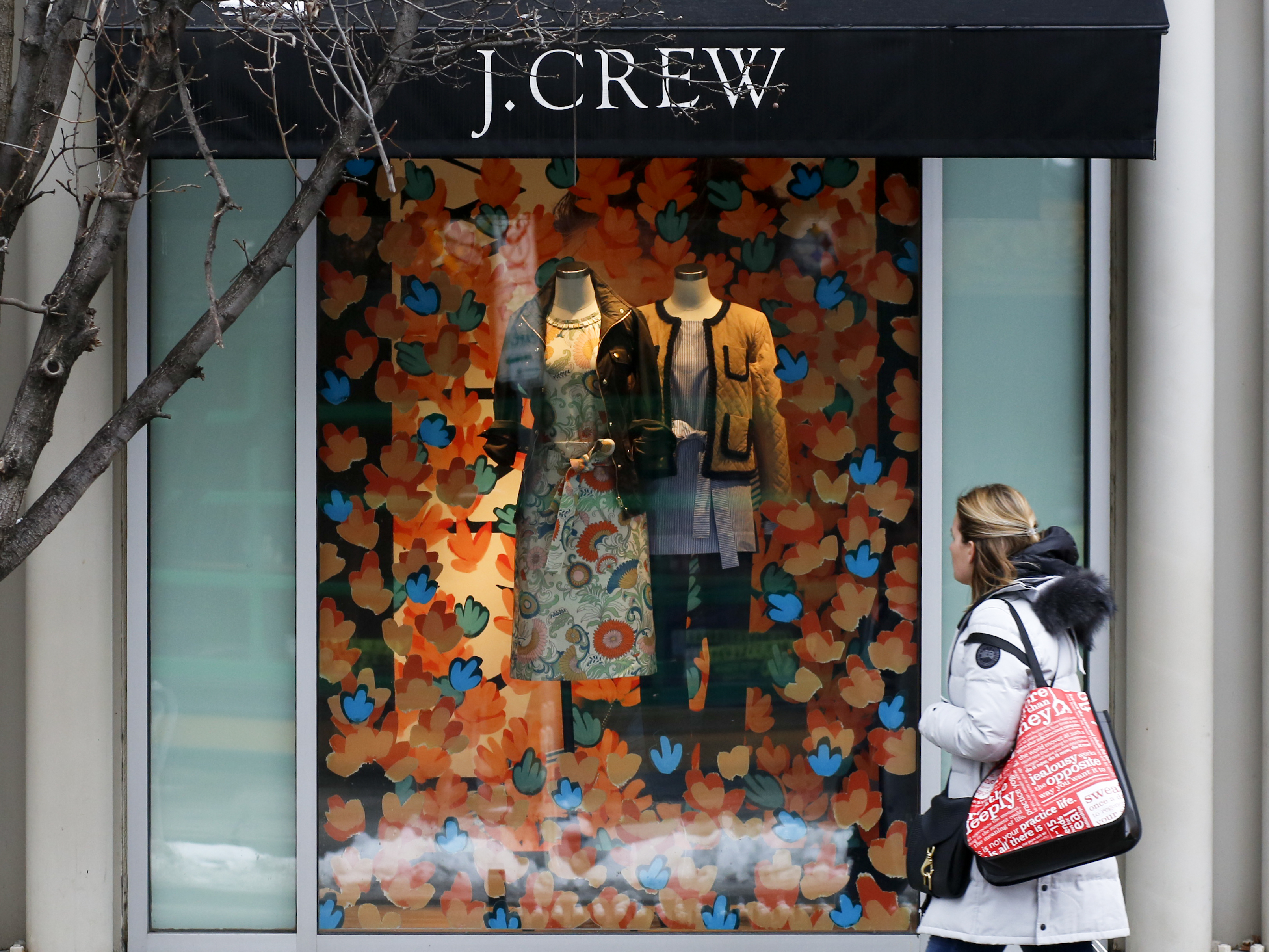 caption: J.Crew said it hopes the bankruptcy filing will help it get its finances in order while it keeps running, though for now under COVID-19 restrictions.