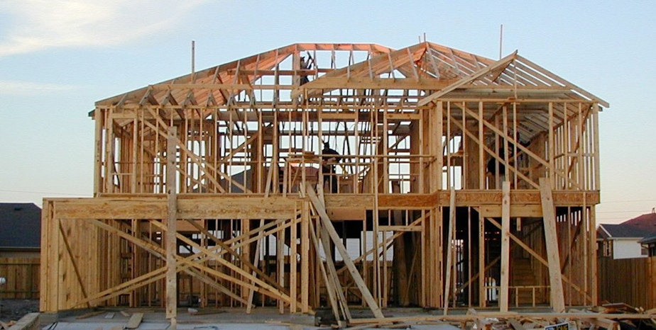 caption: Homebuilding groups, county commissioners and members of Congress have asked Gov. Jay Inslee to classify Washington residential home construction as "essential" during the coronavirus "stay home, stay healthy" order.