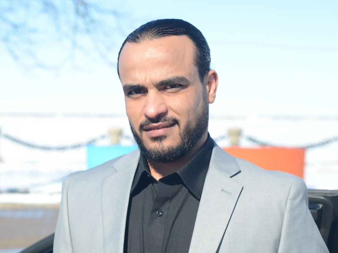 caption: Mohammed al-Refai