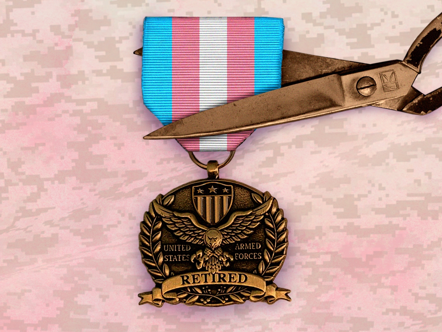 caption: Transgender service members are being forced to retire from the military under the Trump administration's second ban. <br>