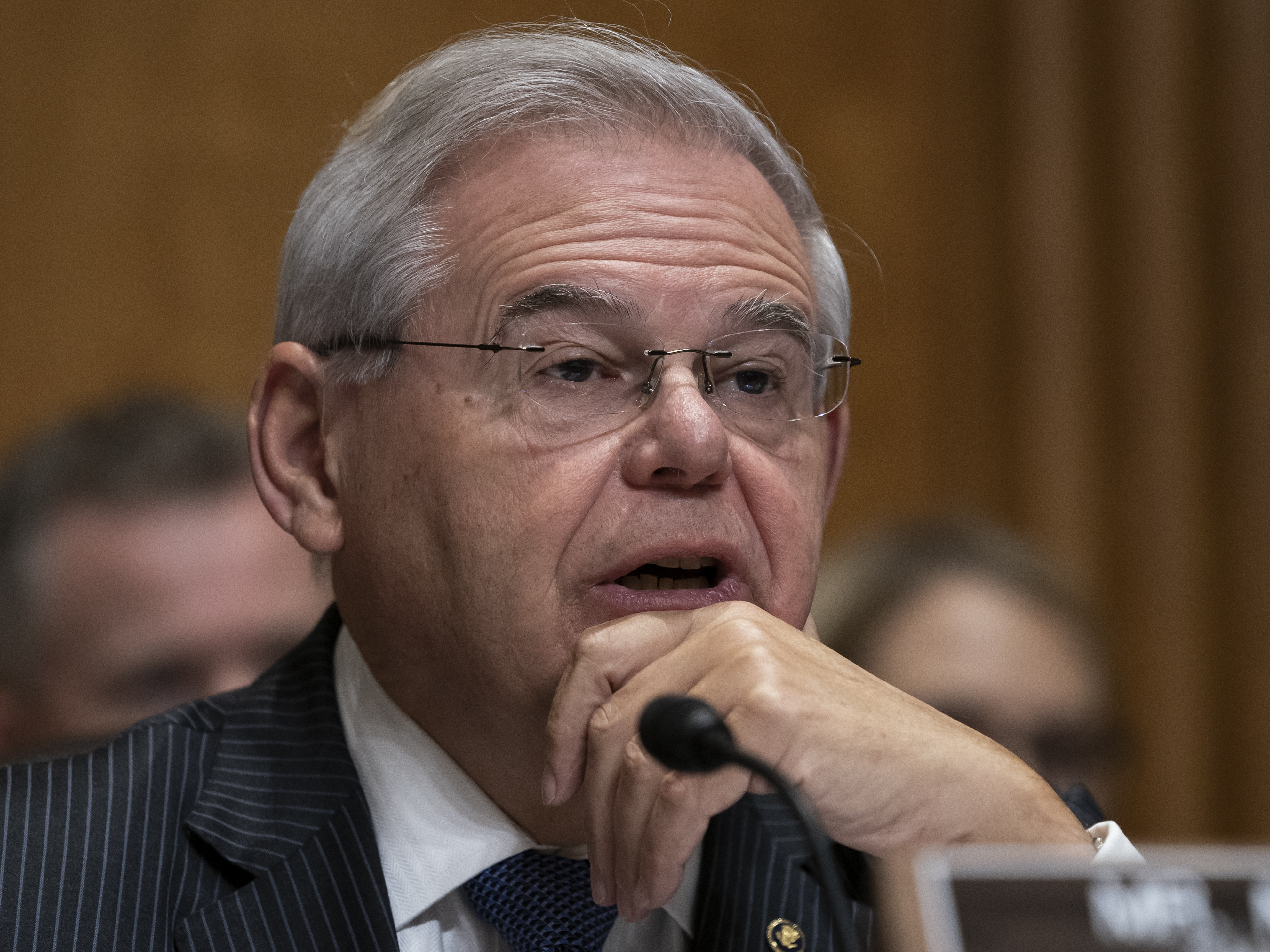 caption: Sen. Bob Menendez, D-N.J., is a co-sponsor of the resolution to commemorate the Armenian genocide that passed the Senate Thursday.