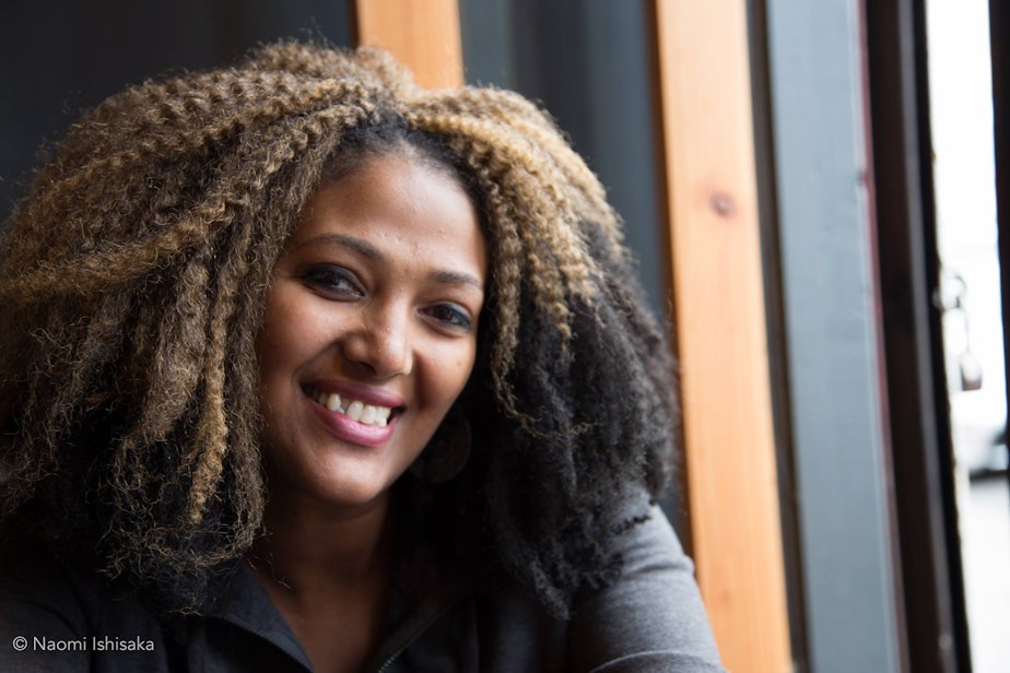 caption: Rahwa Ogbe Keshi Habte was an organizer, chef, artist, entrepreneur, and beloved leader in the Seattle community. 

She passed away on August 28, 2020 at the age of 42. 
